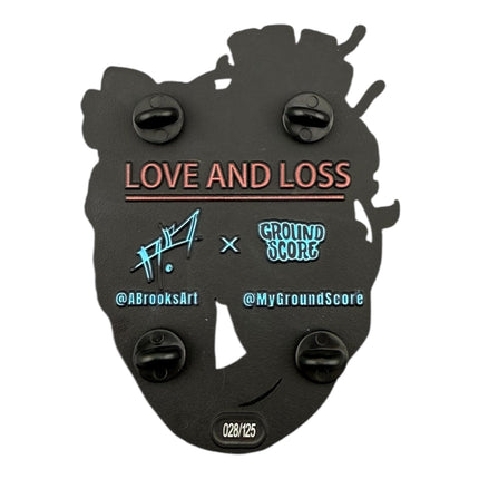Aaron Brooks x Ground Score "Love and Loss" Pin - LE 125