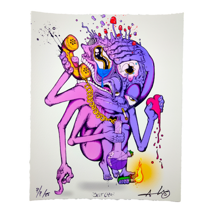 Aaron Brooks "Self Care" Mini Print Set