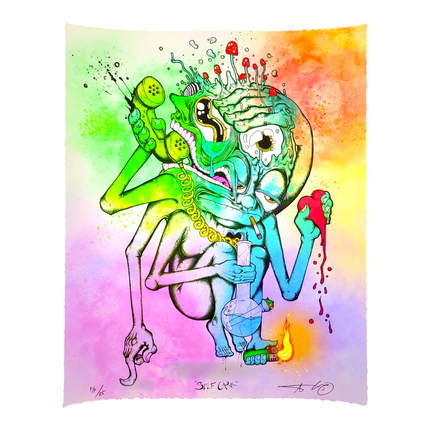 Aaron Brooks "Self Care (Bottle Wash)" Print
