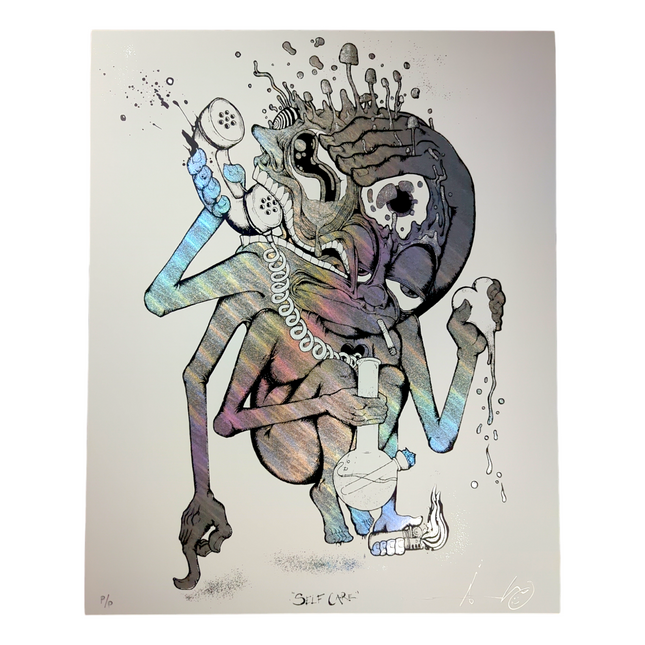 Aaron Brooks "Self Care (Foil)" Print