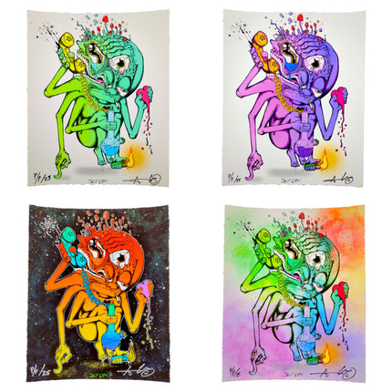 Aaron Brooks "Self Care" Mini Print Set