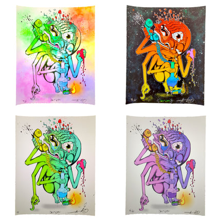 Aaron Brooks "Self Care" Print Set