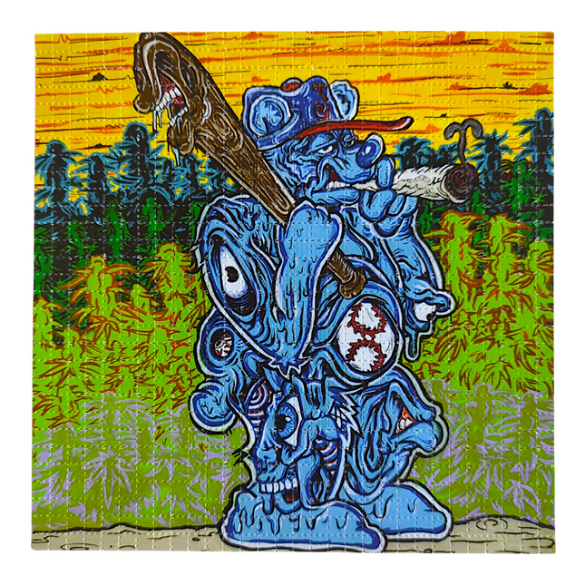Aaron Brooks x Vincent Gordon (Melty Bros) "Cubbie Bear" Blotter Print