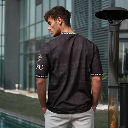 AC Milan Oversized T-shirt with Ribbed Detail