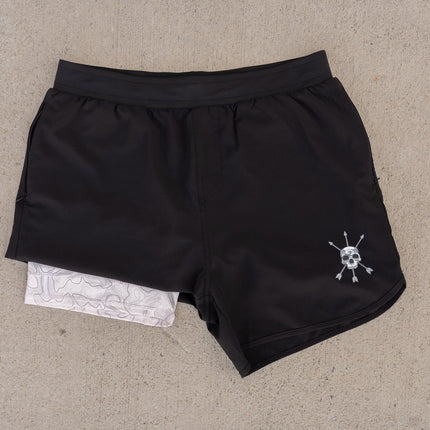 MEN'S | HYBRID SHORT : BLACK