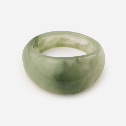 Resin Dome Ring Set