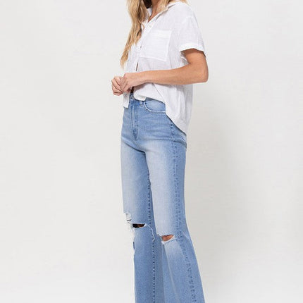 High Rise Vintage Flare Jeans