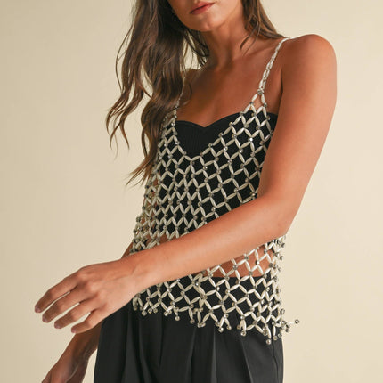 Pearl Net Top