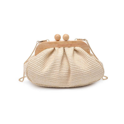 Wooden Frame Clutch
