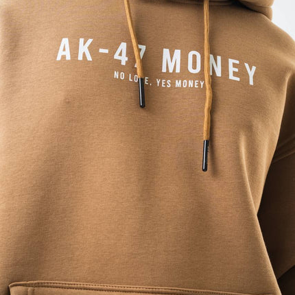 Oversize 'Money Power' Graphic Hoodie – Heavyweight Streetwear Sweatshirt