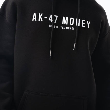 Oversize 'Money Power' Graphic Hoodie – Heavyweight Streetwear Sweatshirt
