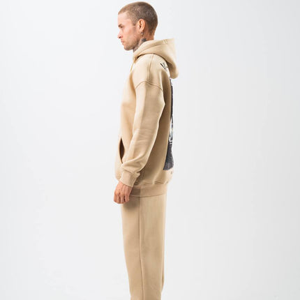 Oversize 'Money Power' Graphic Hoodie – Heavyweight Streetwear Sweatshirt