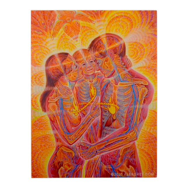 Alex Grey Love Circuit Sticker
