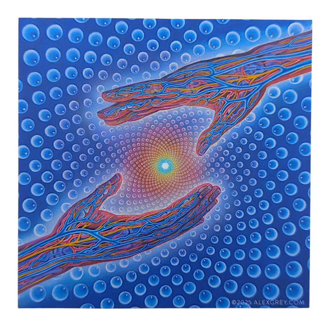 Alex Grey Psychedelic Healing Sticker