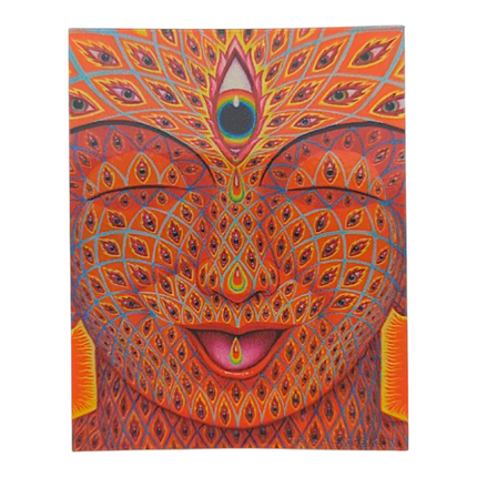 Alex Grey Third Eye Tears of Joy Holographic Sticker