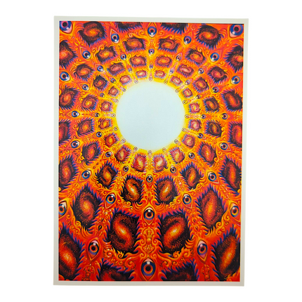Alex Grey White Light Notecard