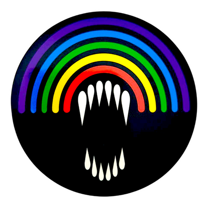 Alex Pardee Brightmare Logo Sticker