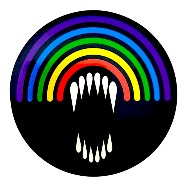 Alex Pardee Brightmare Logo Sticker