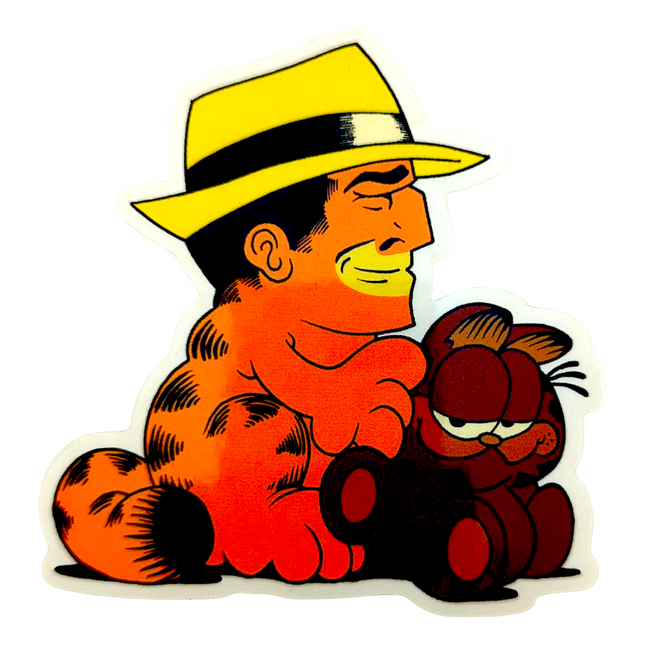 Alex Pardee Garfield John Sticker