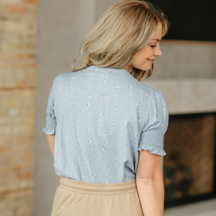 Alisa Short Ruffle Sleeve Top - FINAL SALE