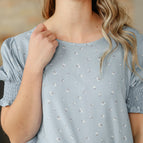 Blue Floral / XS