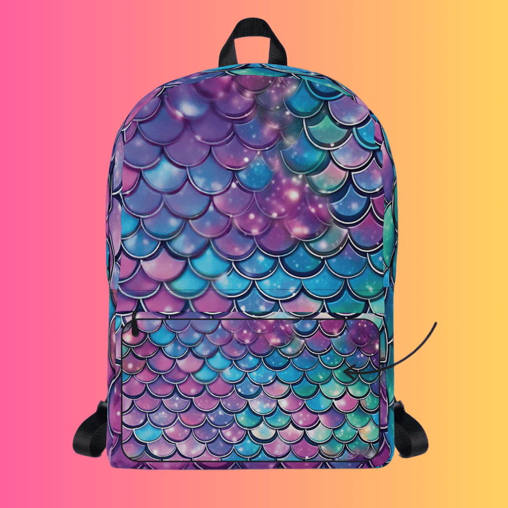 Mermaid Scale Festival Backpack