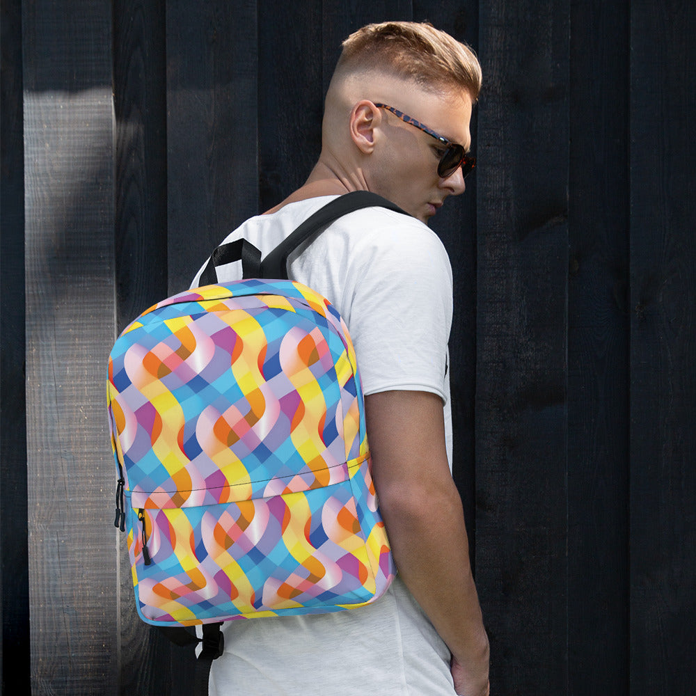 Abstract Festival Backpack - Your Rave Companion
