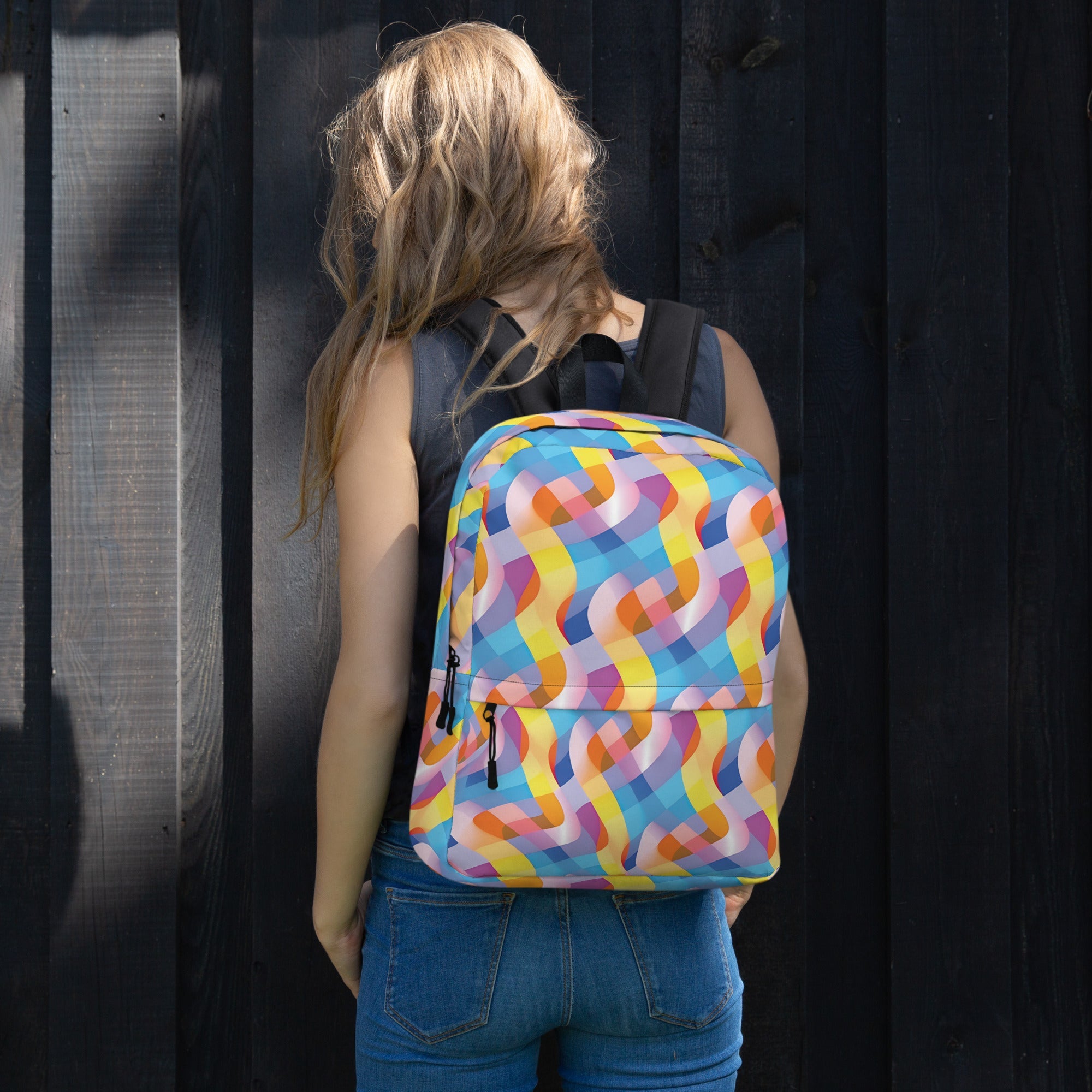 Abstract Festival Backpack - Your Rave Companion
