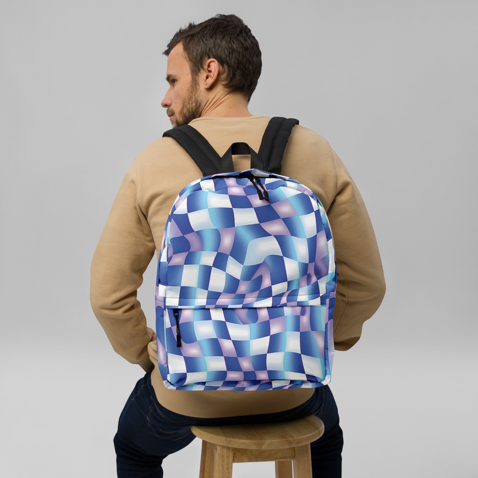 Playful Abstract Festival Backpack