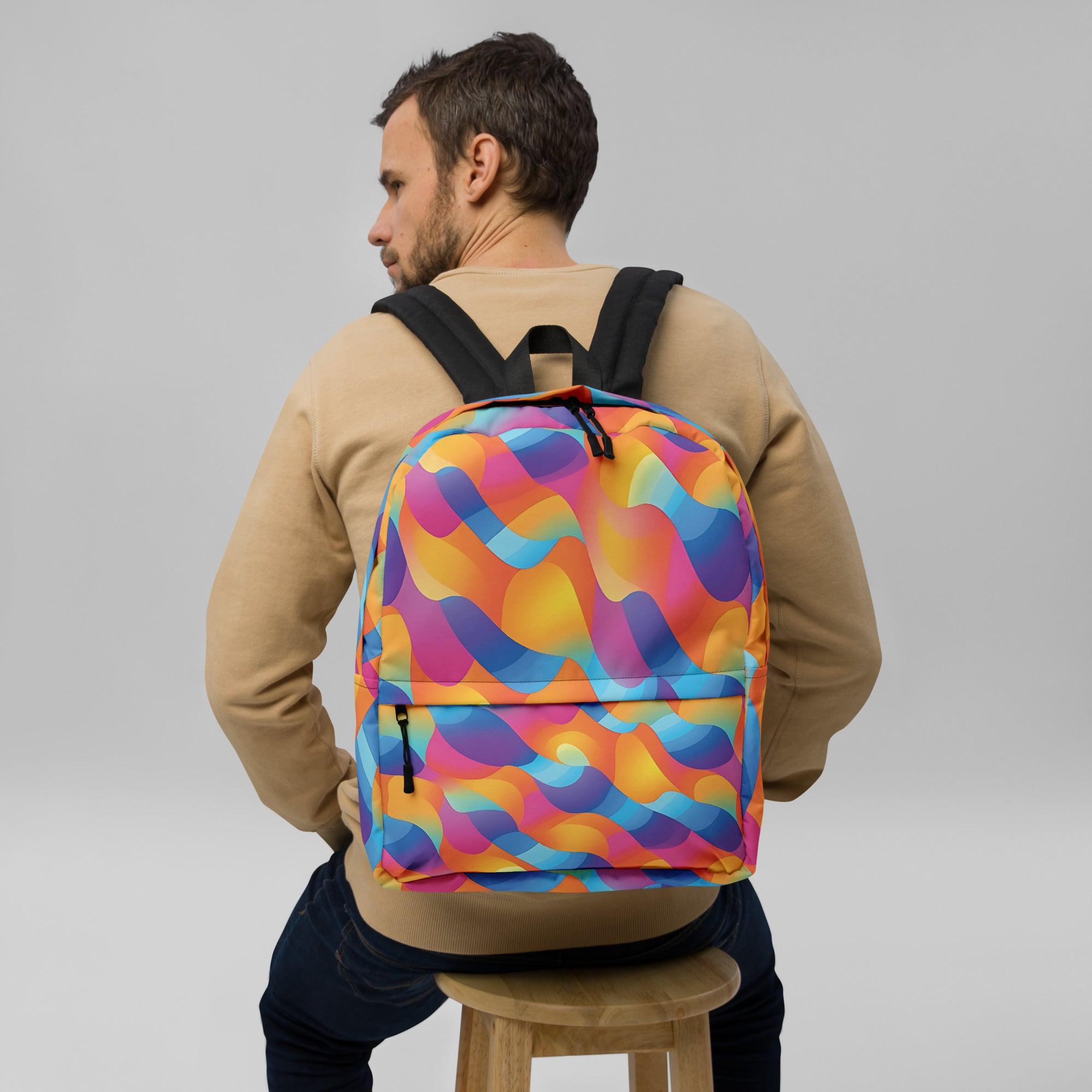Abstract Rave Backpack - Your Ultimate Festival Companion