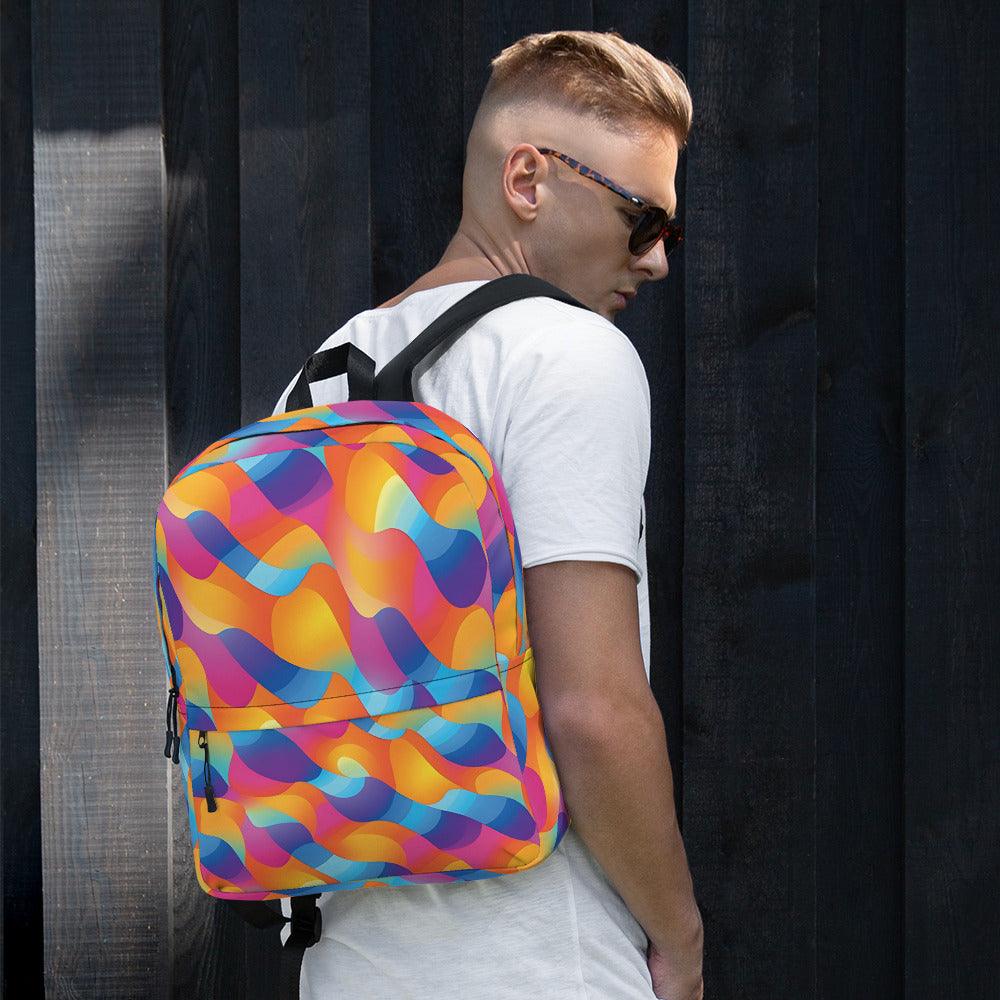 Abstract Rave Backpack - Your Ultimate Festival Companion