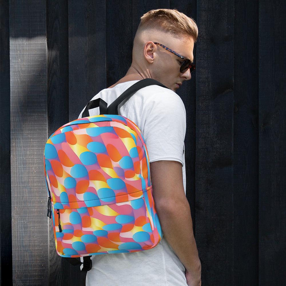 Abstract Festival Backpack - Your EDM Adventure Awaits