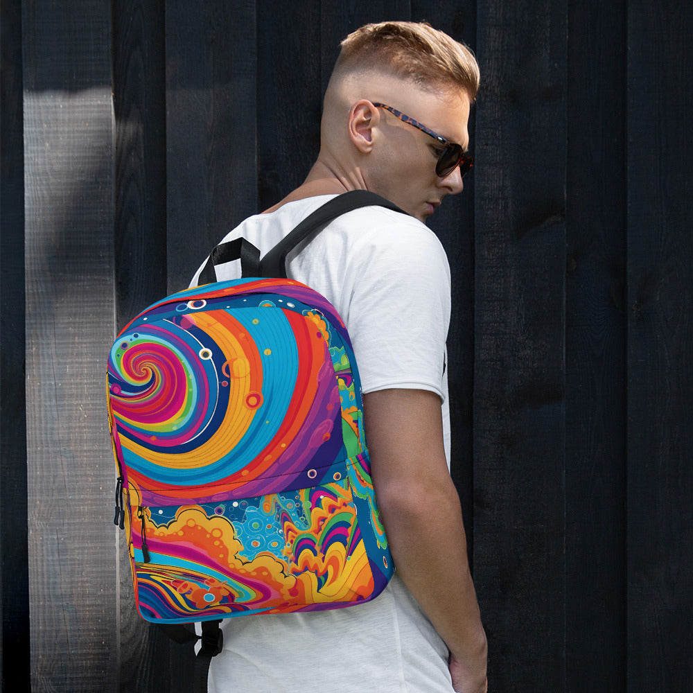 Vibrant Abstract Dance-Ready Backpack