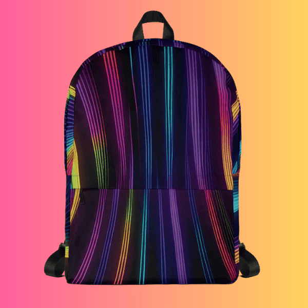 Abstract Festival Backpack - The Ultimate Rave Companion