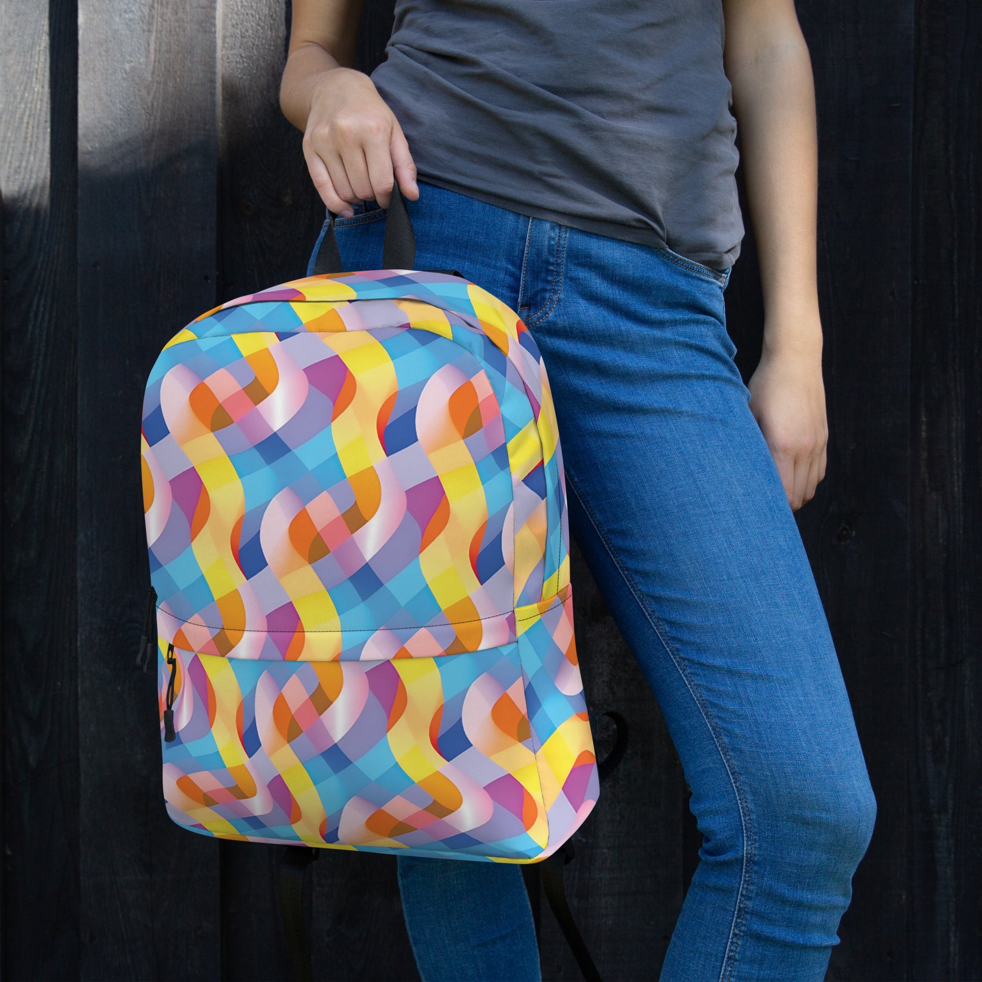 Abstract Festival Backpack - Your Rave Companion