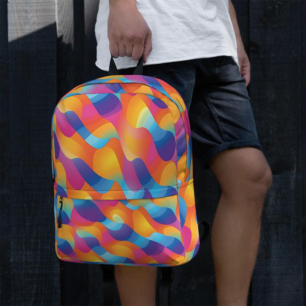 Abstract Rave Backpack - Your Ultimate Festival Companion