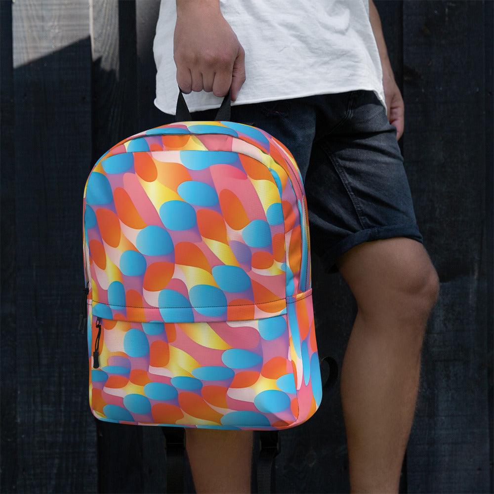 Abstract Festival Backpack - Your EDM Adventure Awaits