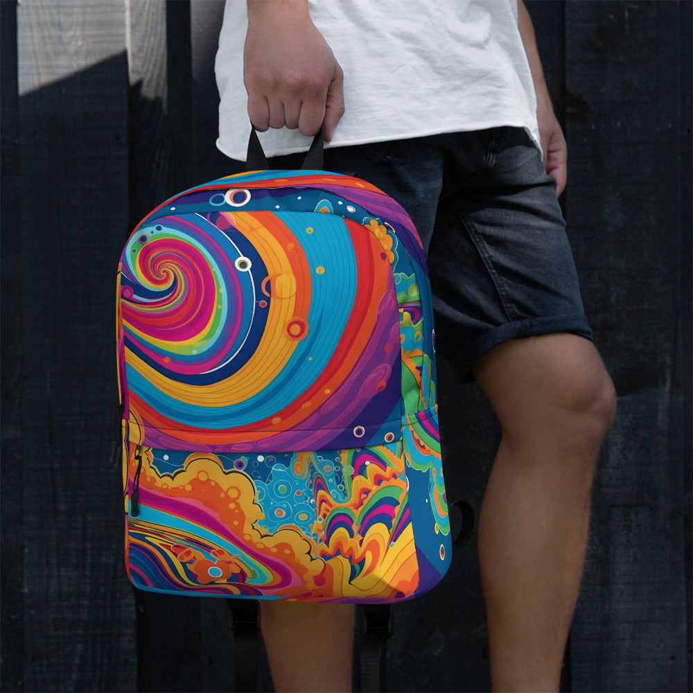 Vibrant Abstract Dance-Ready Backpack