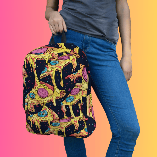 Melting Pizza Festival Bag - Vibrant Rave Essential