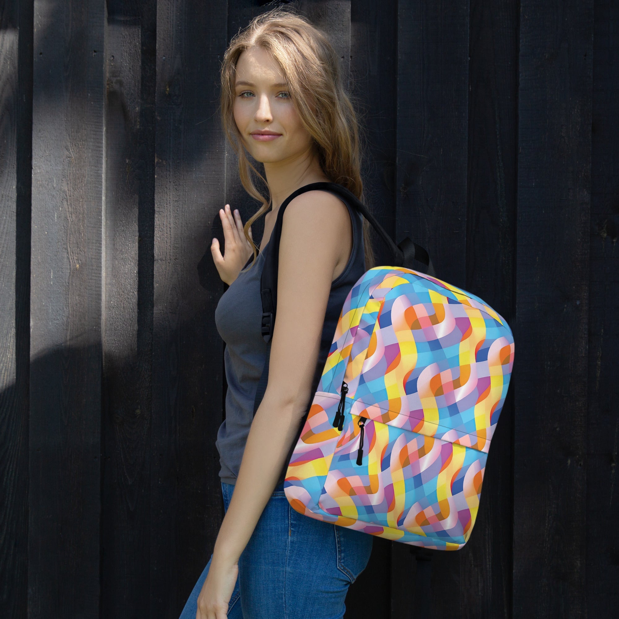 Abstract Festival Backpack - Your Rave Companion