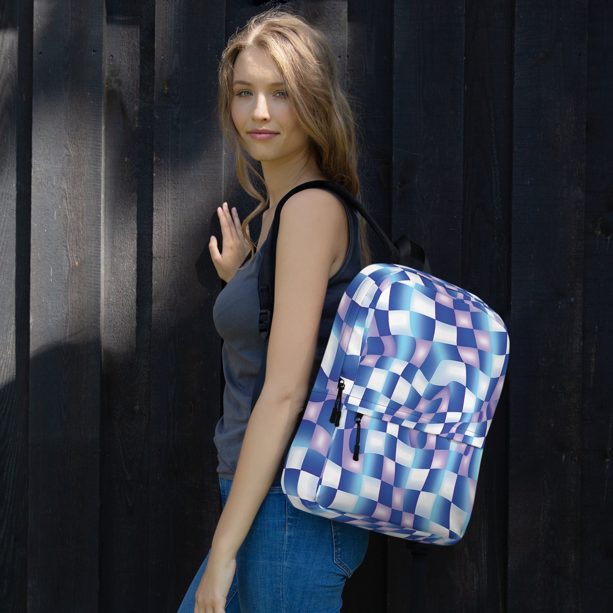 Playful Abstract Festival Backpack