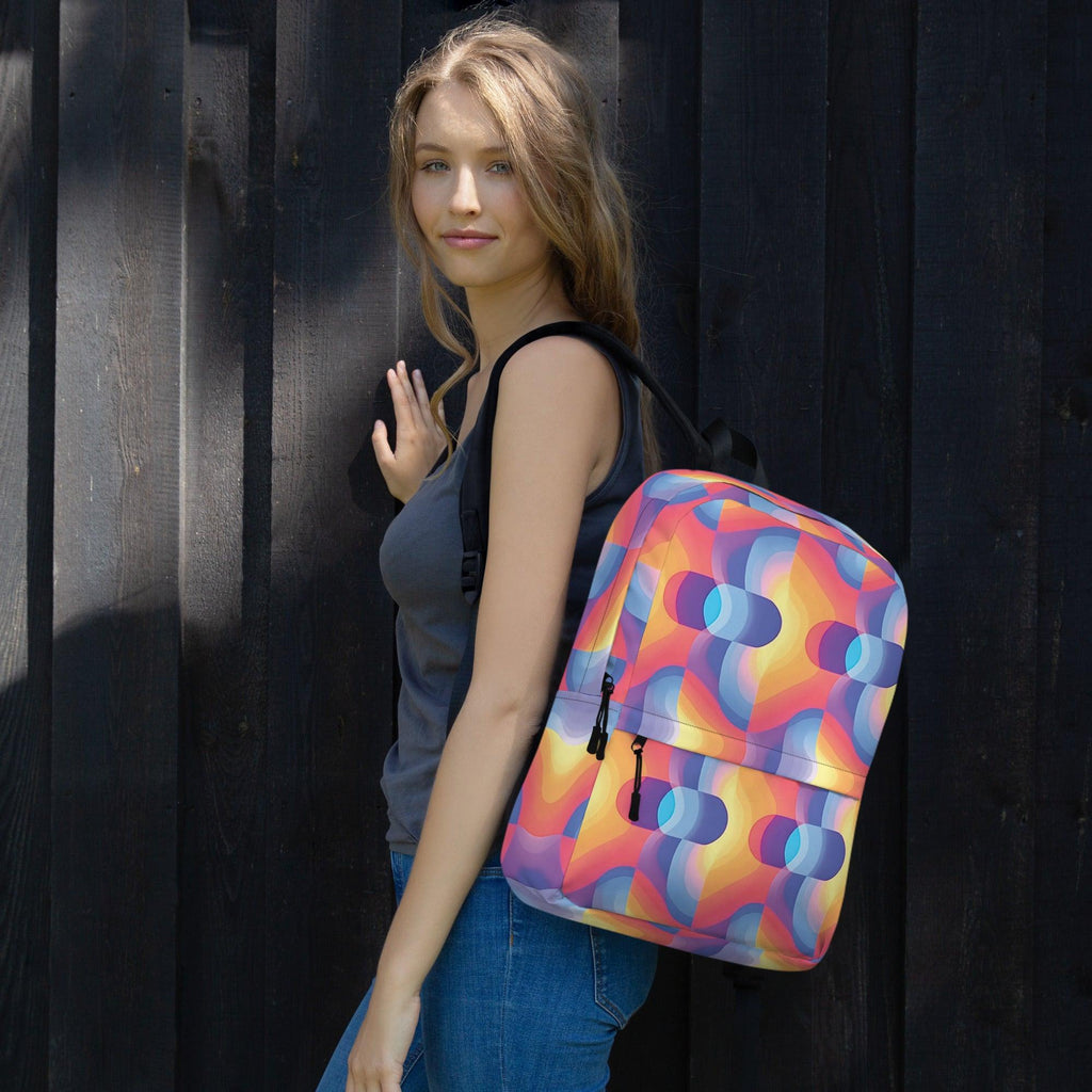 Abstract Music Festival Backpack for Raves and EDM Lovers