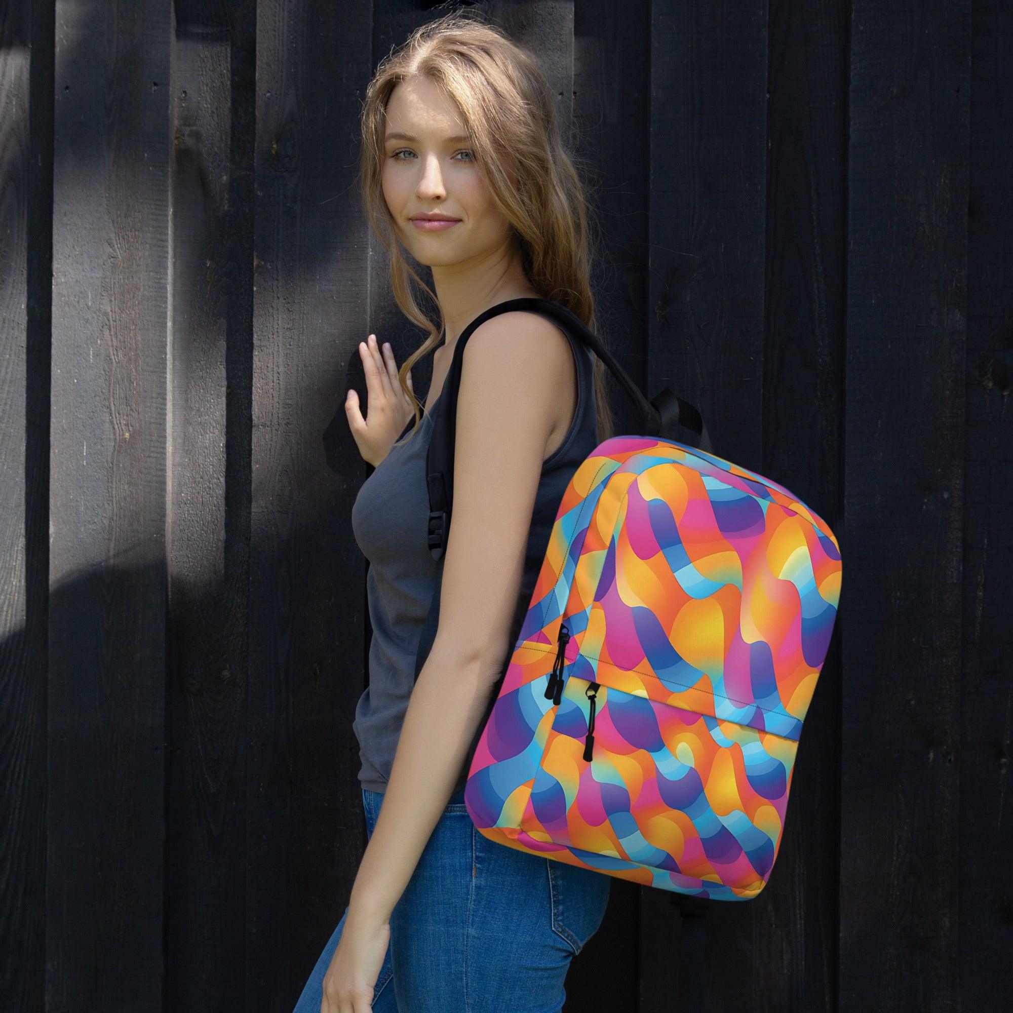 Abstract Rave Backpack - Your Ultimate Festival Companion