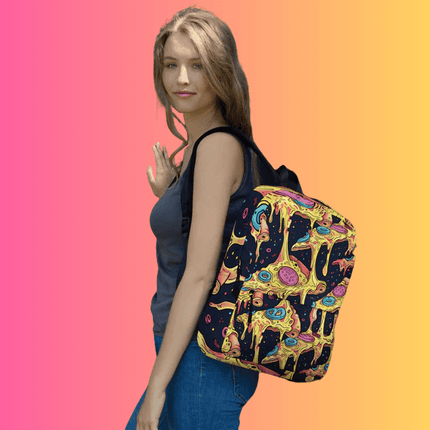 Melting Pizza Festival Bag - Vibrant Rave Essential