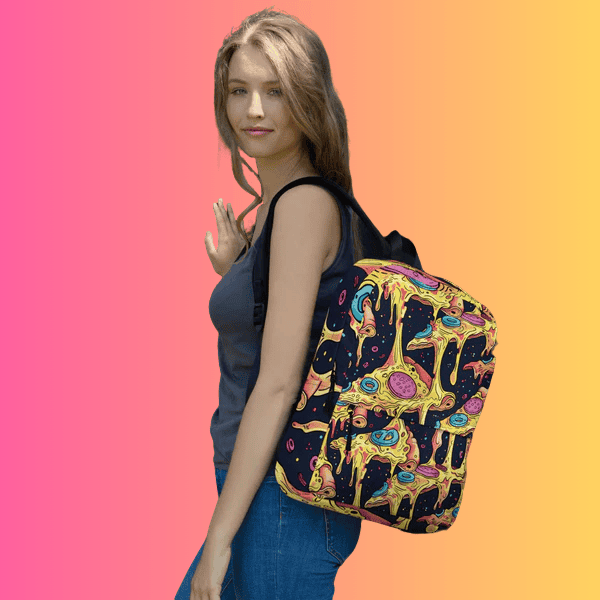Melting Pizza Festival Bag - Vibrant Rave Essential