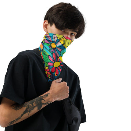 Playful Hippie Bandana for Festivals & Raves