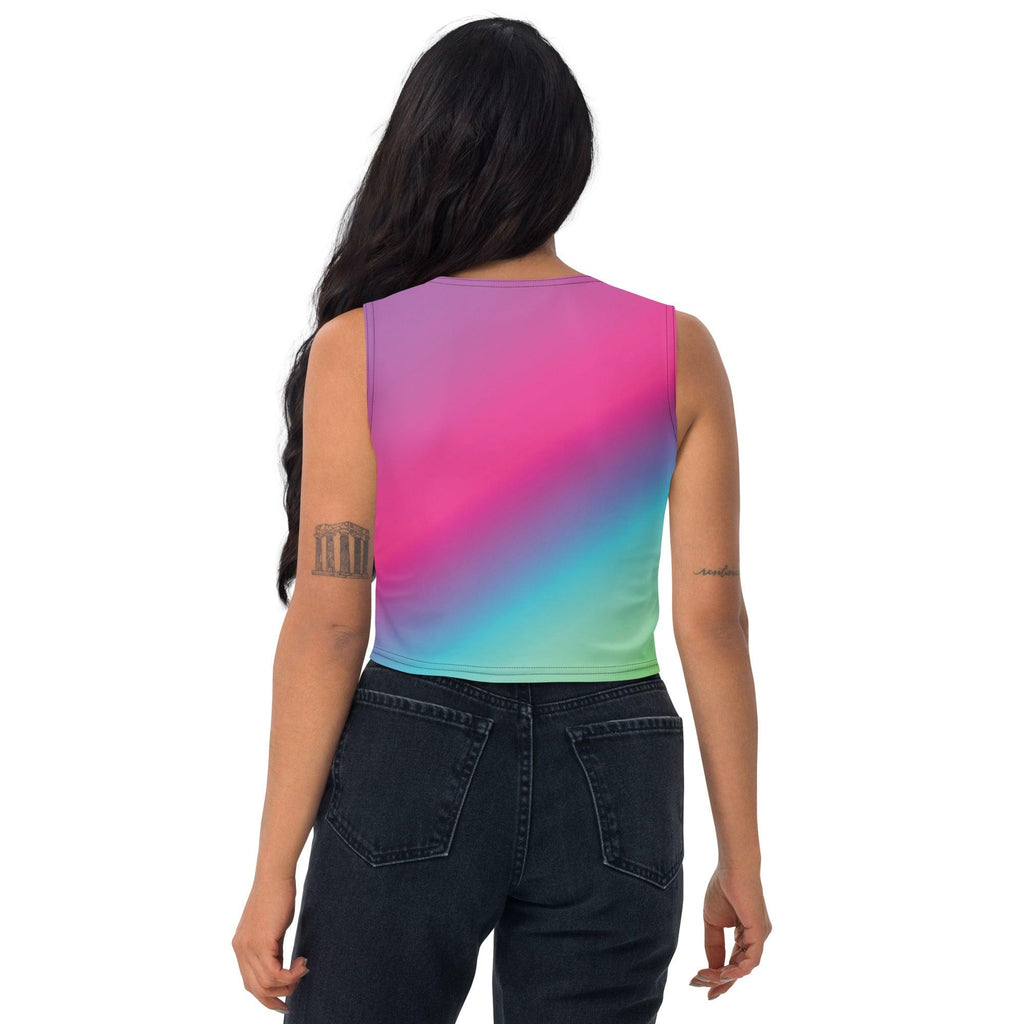 Radiant Festival Crop Top - Perfect for Raves & EDM