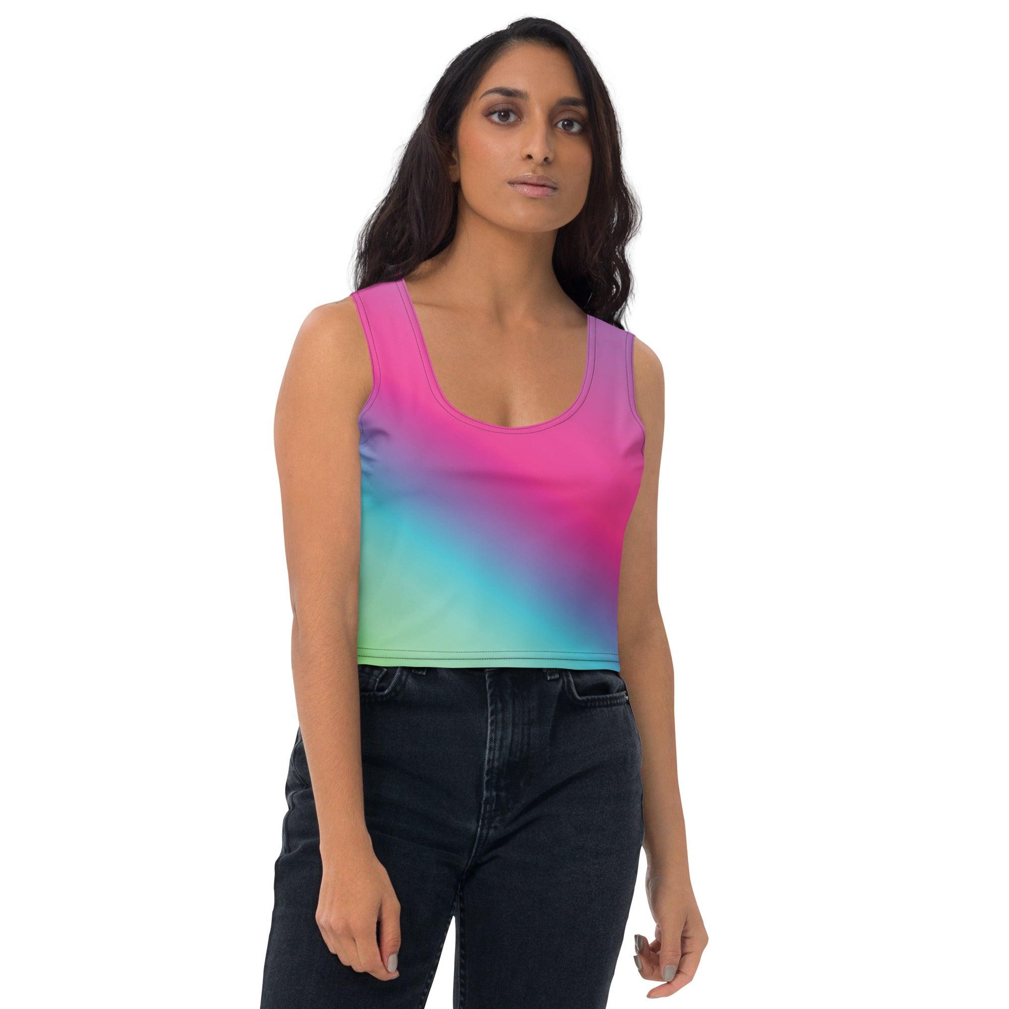 Radiant Festival Crop Top - Perfect for Raves & EDM