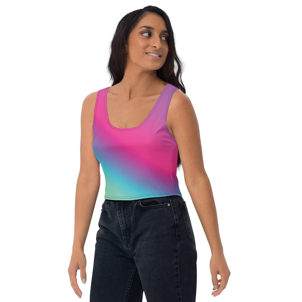 Radiant Festival Crop Top - Perfect for Raves & EDM