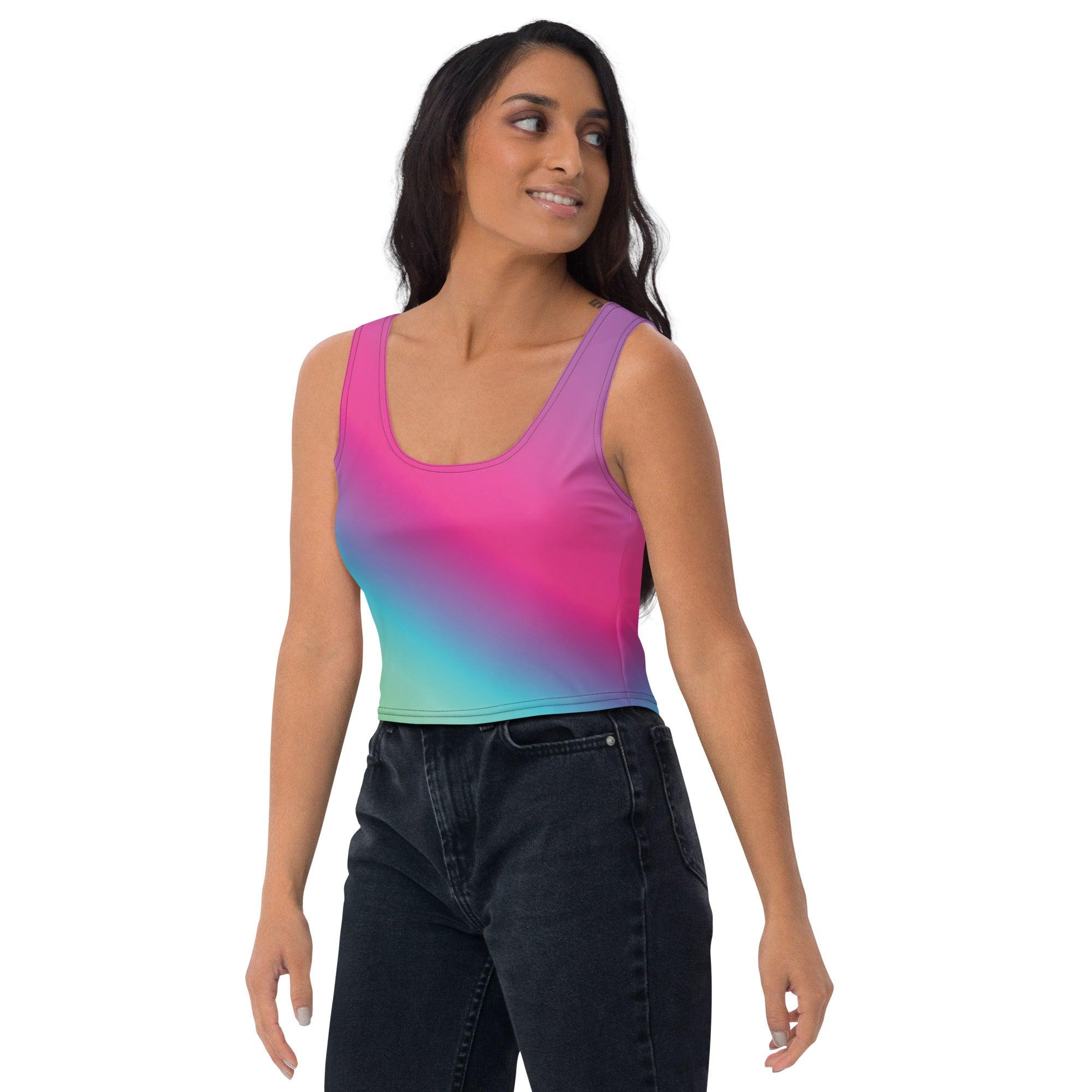 Radiant Festival Crop Top - Perfect for Raves & EDM